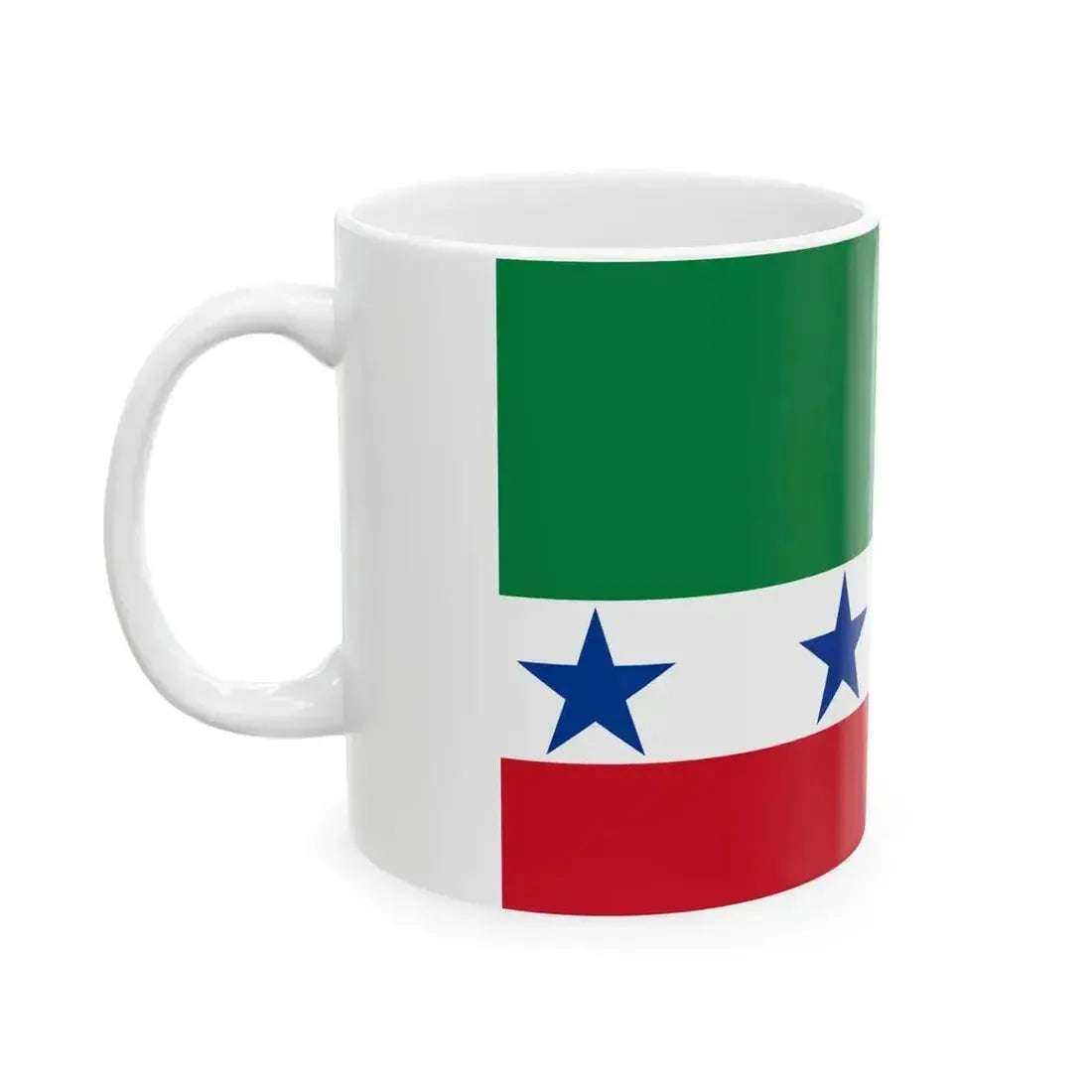 Bandera de Archidona Ecuador (Ecuador) White Coffee Mug - Go Mug Yourself