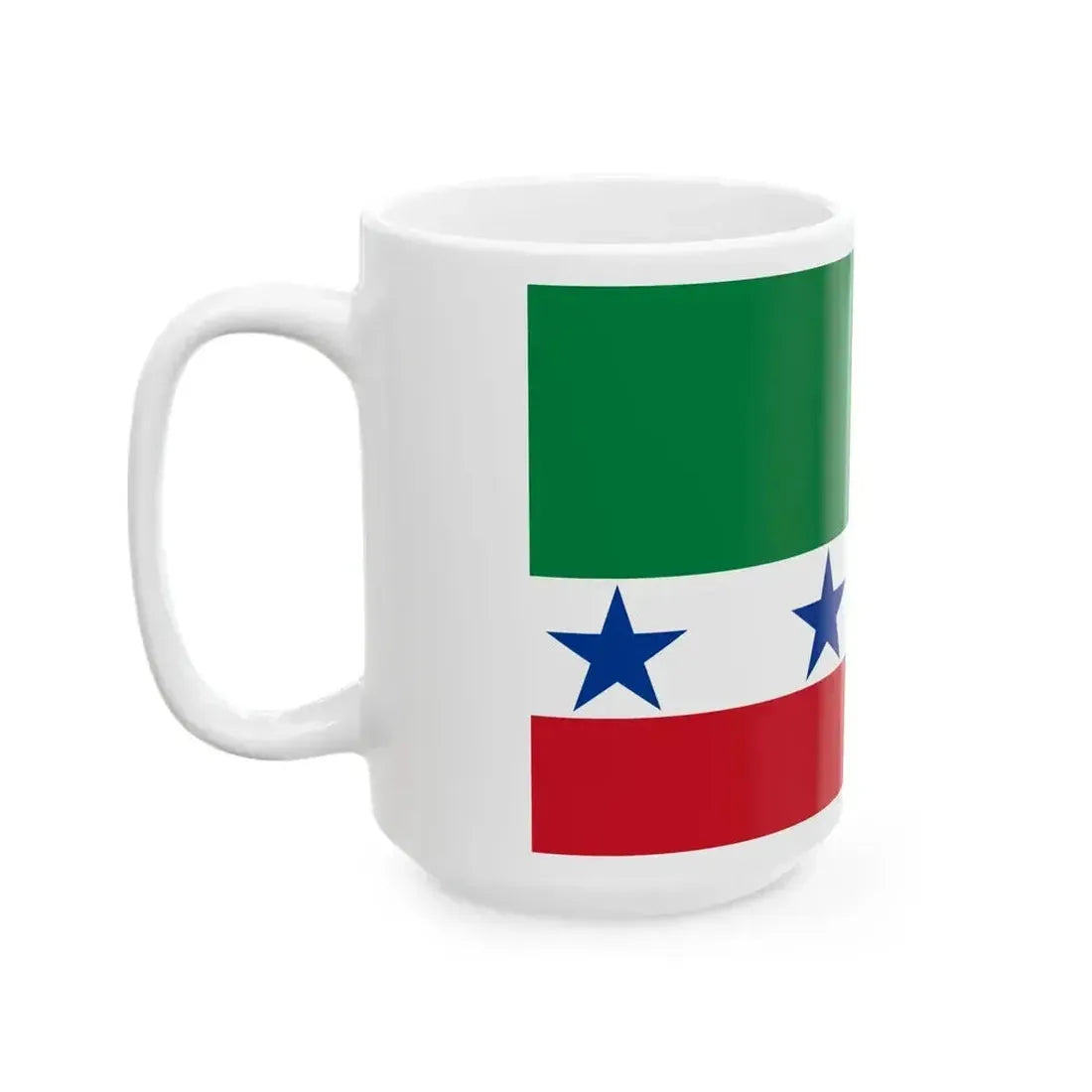 Bandera de Archidona Ecuador (Ecuador) White Coffee Mug - Go Mug Yourself