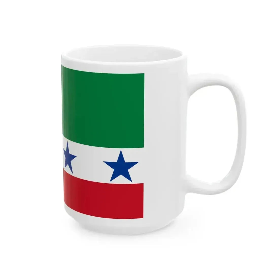 Bandera de Archidona Ecuador (Ecuador) White Coffee Mug - Go Mug Yourself
