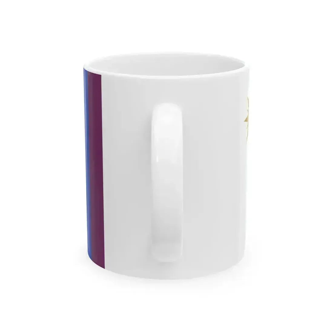 Bandera de Banos del Inca Peru (Peru) White Coffee Mug - Go Mug Yourself
