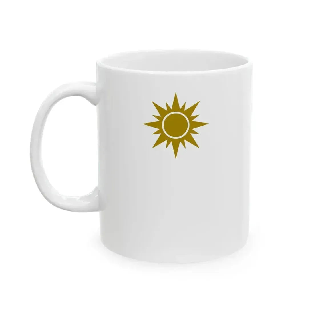 Bandera de Banos del Inca Peru (Peru) White Coffee Mug - Go Mug Yourself