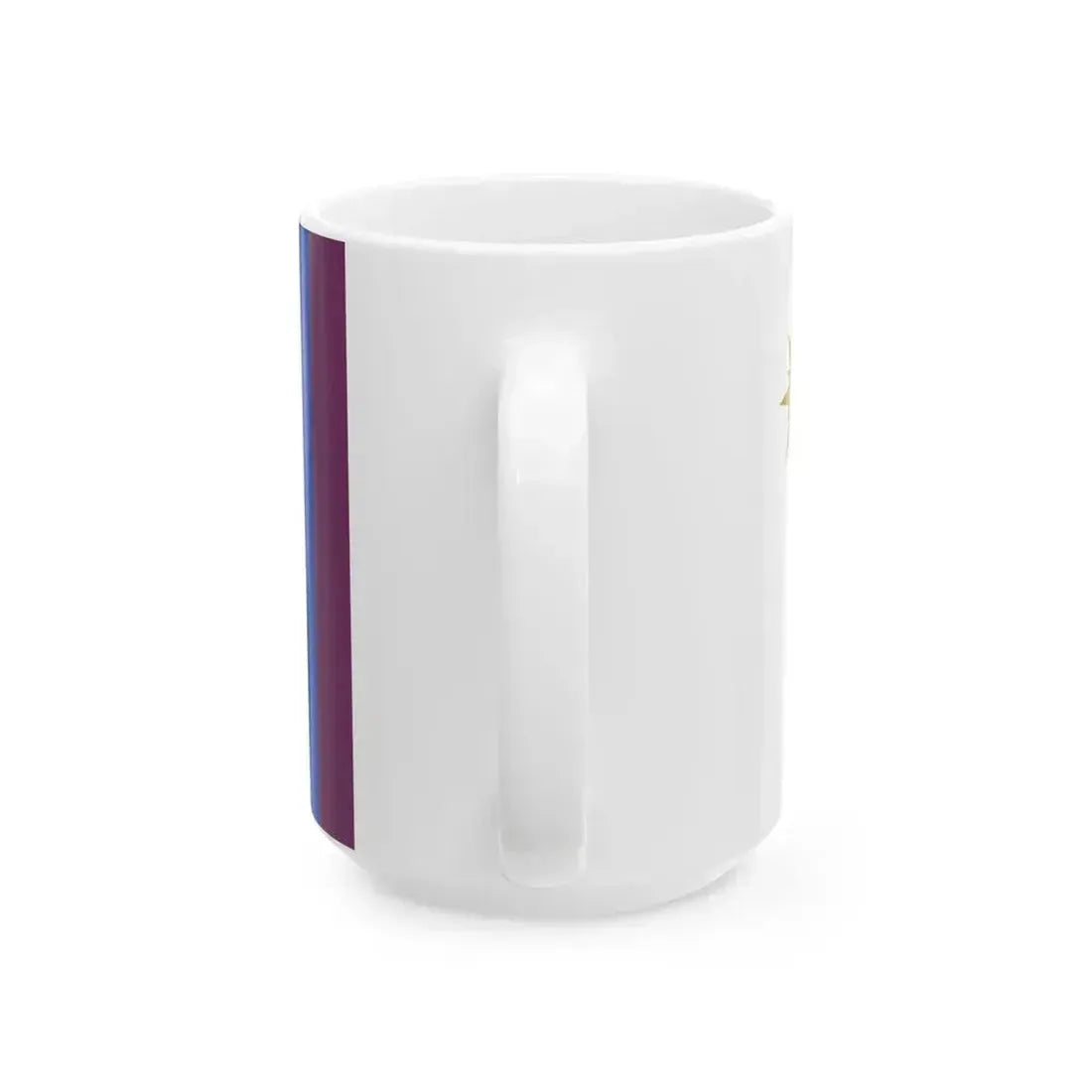 Bandera de Banos del Inca Peru (Peru) White Coffee Mug - Go Mug Yourself