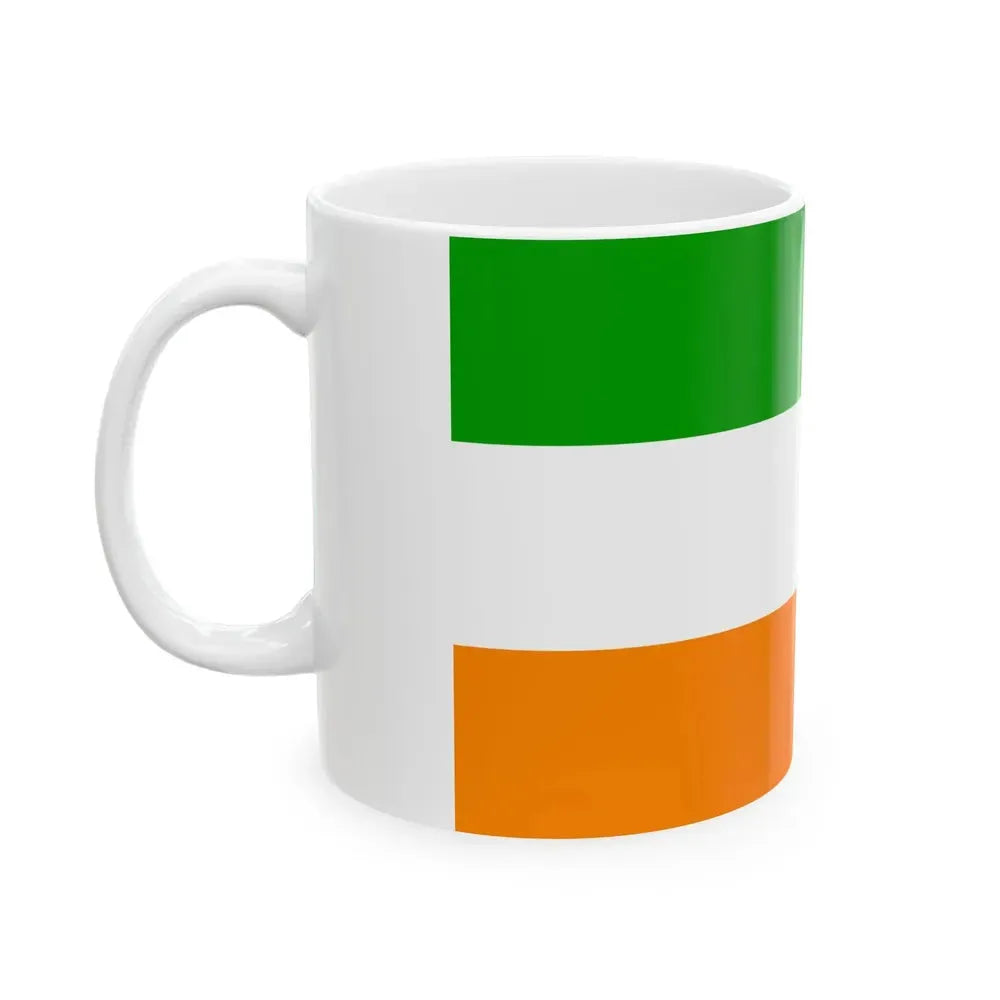 Bandera de Barva Costa Rica (Costa Rica) White Coffee Mug - Go Mug Yourself