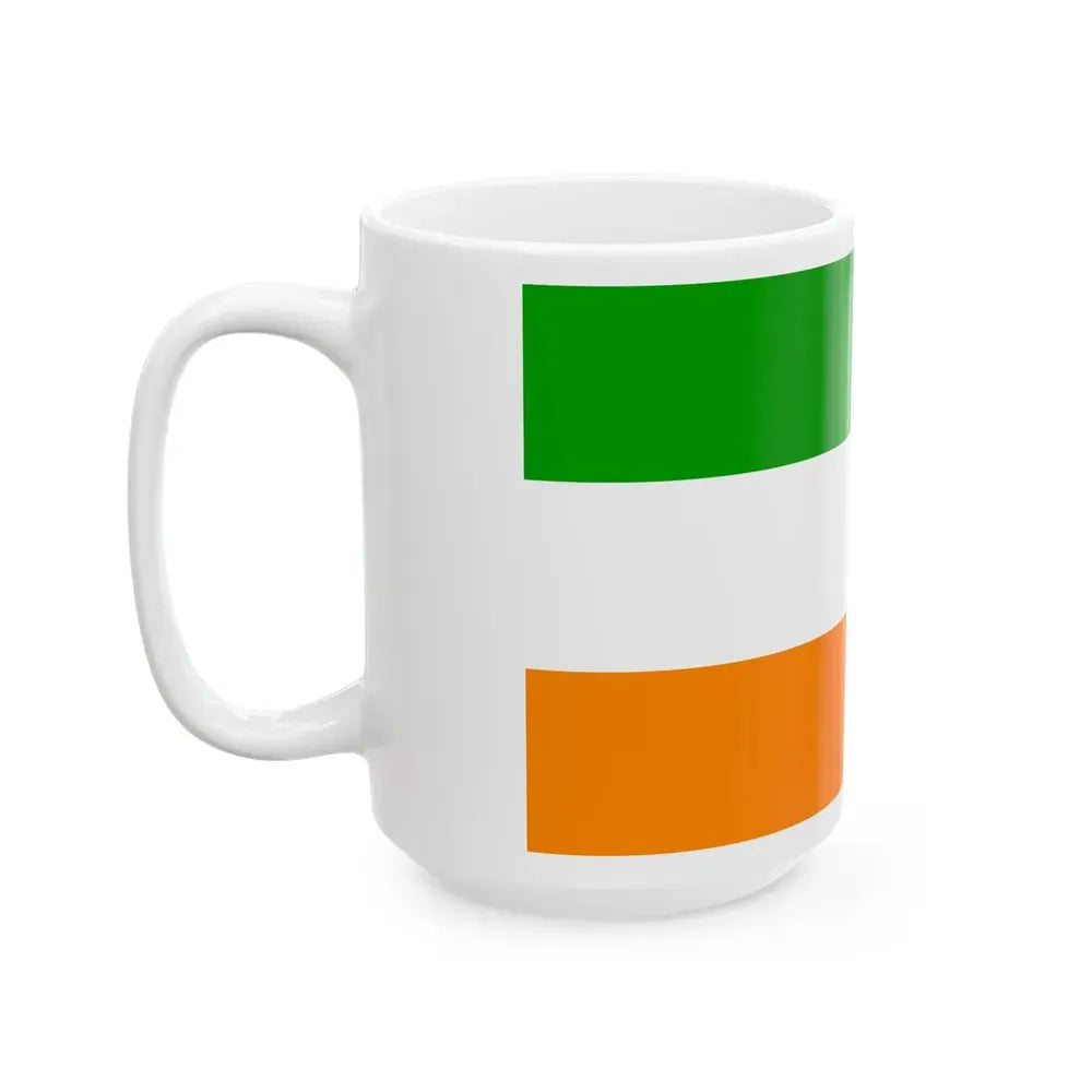 Bandera de Barva Costa Rica (Costa Rica) White Coffee Mug - Go Mug Yourself