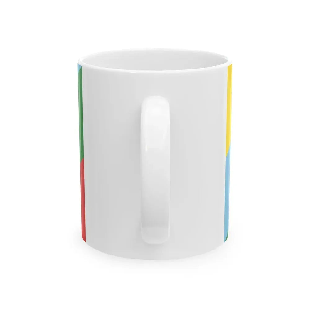 Bandera de Buenos Aires Costa Rica (Costa Rica) White Coffee Mug - Go Mug Yourself