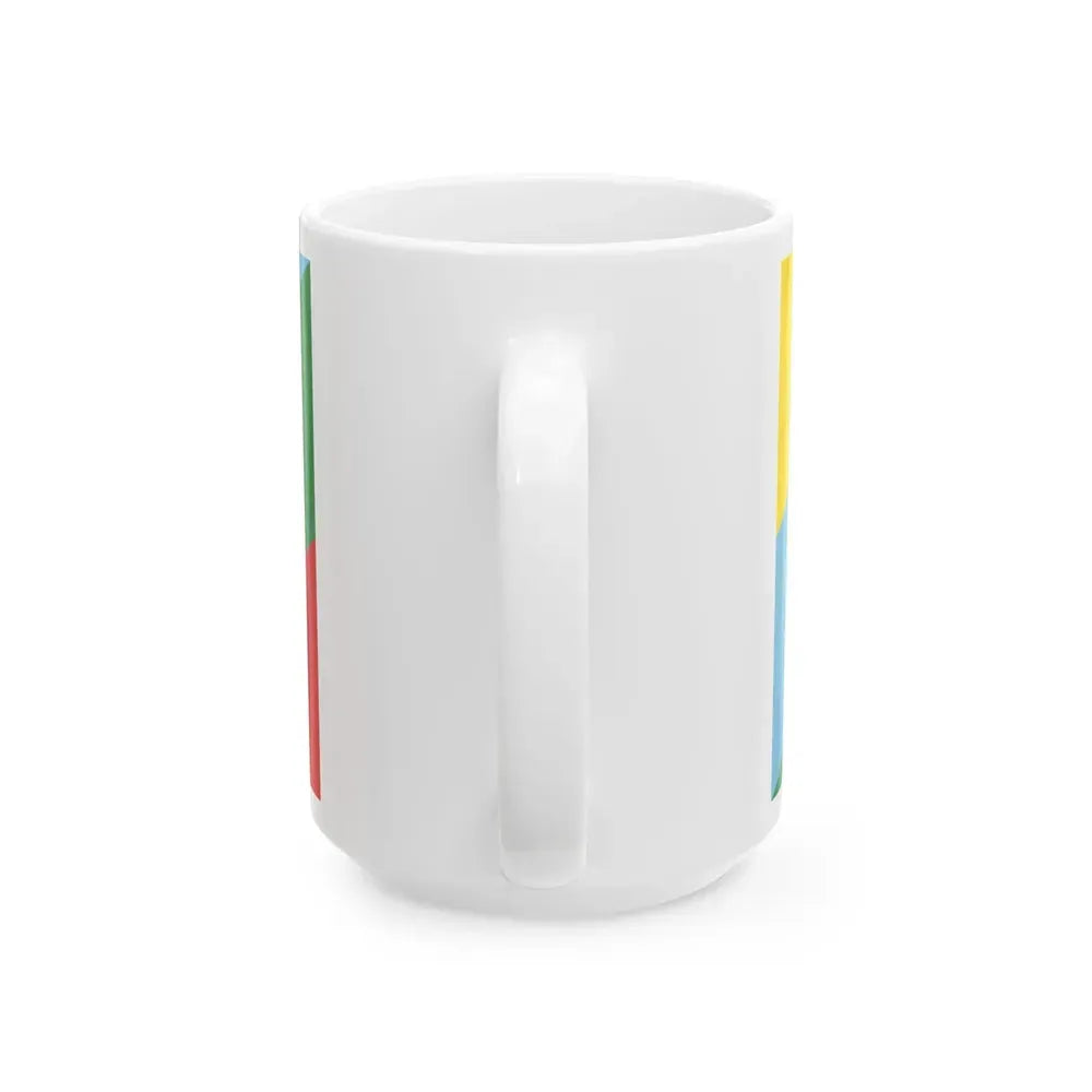 Bandera de Buenos Aires Costa Rica (Costa Rica) White Coffee Mug - Go Mug Yourself
