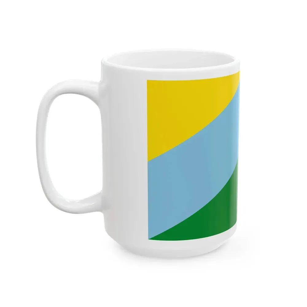 Bandera de Buenos Aires Costa Rica (Costa Rica) White Coffee Mug - Go Mug Yourself