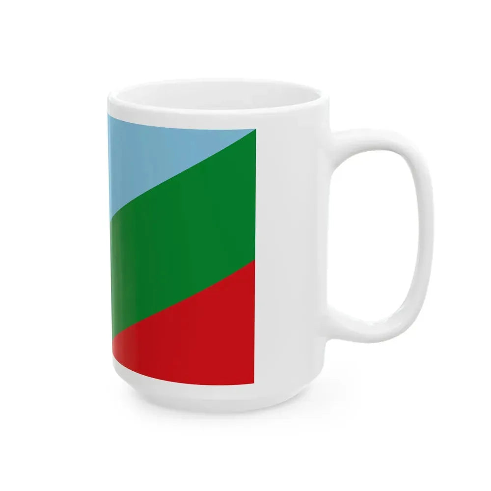 Bandera de Buenos Aires Costa Rica (Costa Rica) White Coffee Mug - Go Mug Yourself