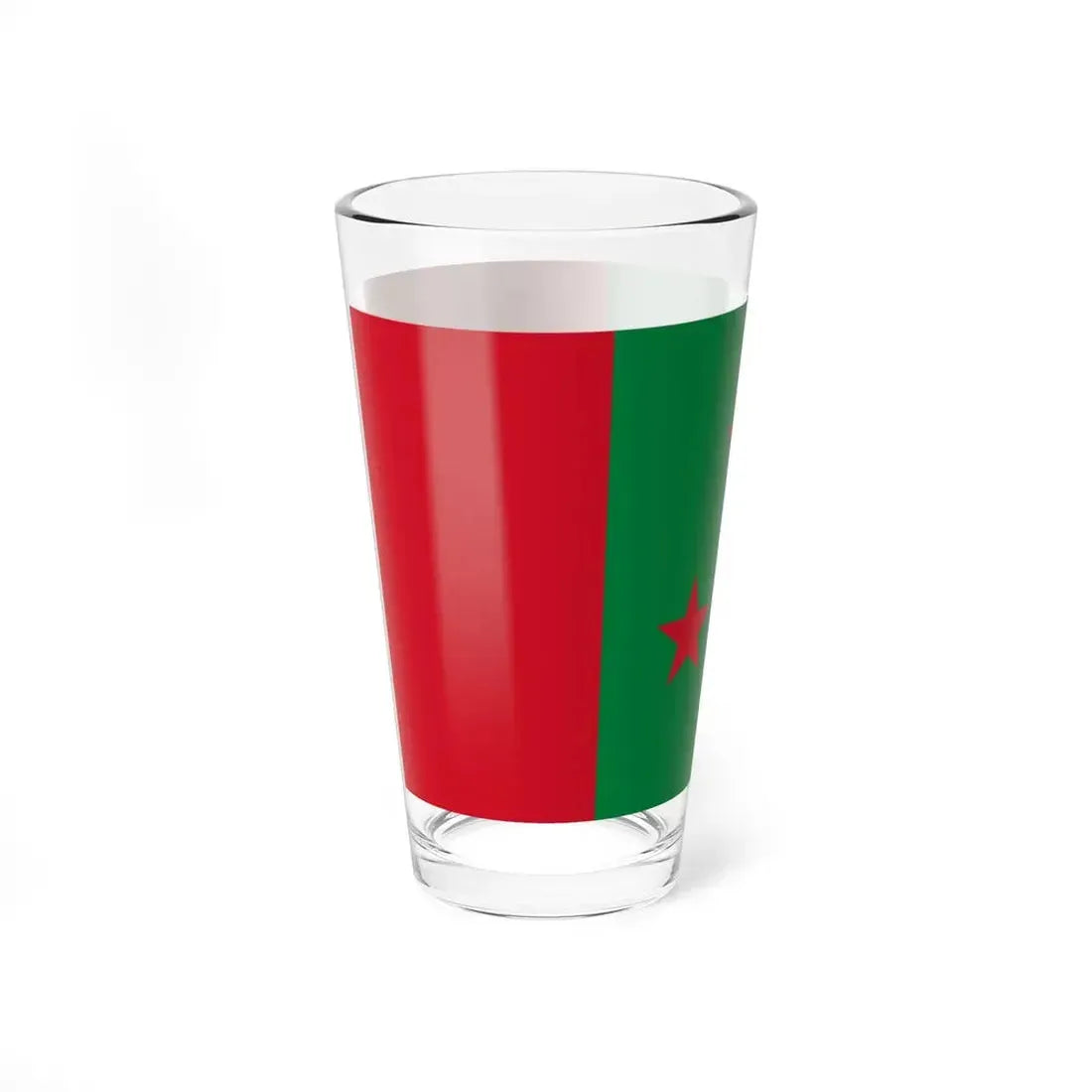 Bandera de Calceta (Ecuador) Pint Glass 16oz - Go Mug Yourself