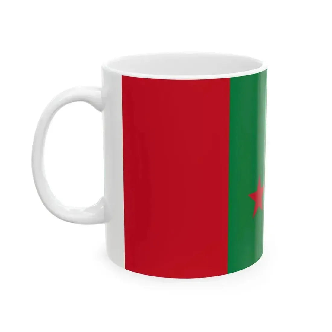 Bandera de Calceta (Ecuador) White Coffee Mug - Go Mug Yourself