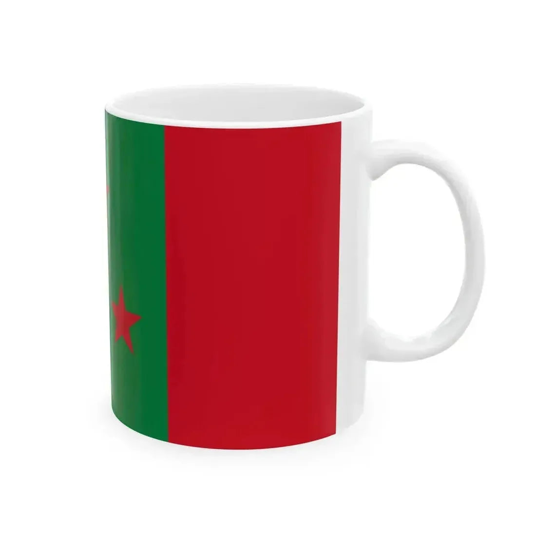 Bandera de Calceta (Ecuador) White Coffee Mug - Go Mug Yourself