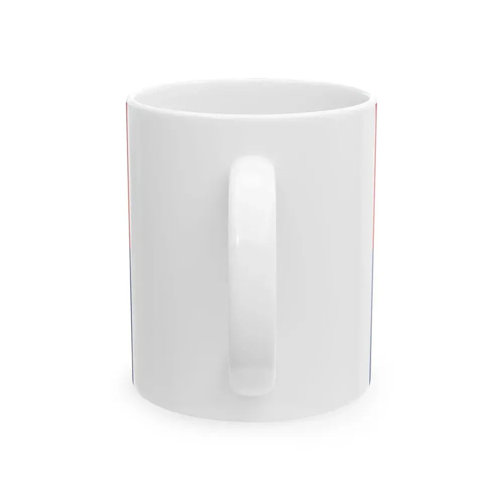 Bandera de Cartago Costa Rica (Costa Rica) White Coffee Mug - Go Mug Yourself