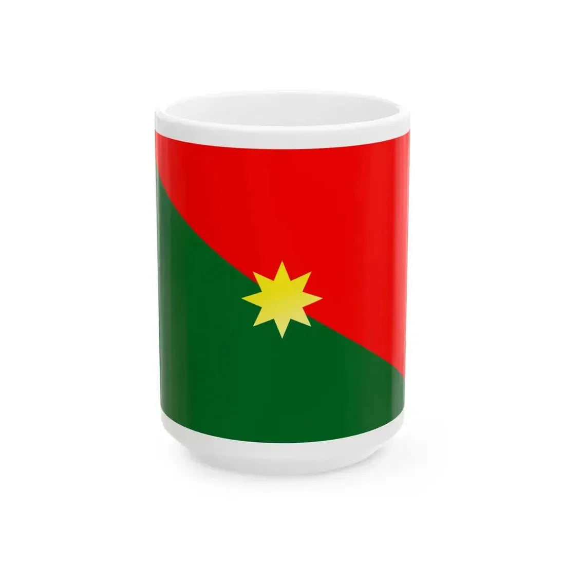 Bandera de Casanare (Colombia) White Coffee Mug 15oz - Go Mug Yourself