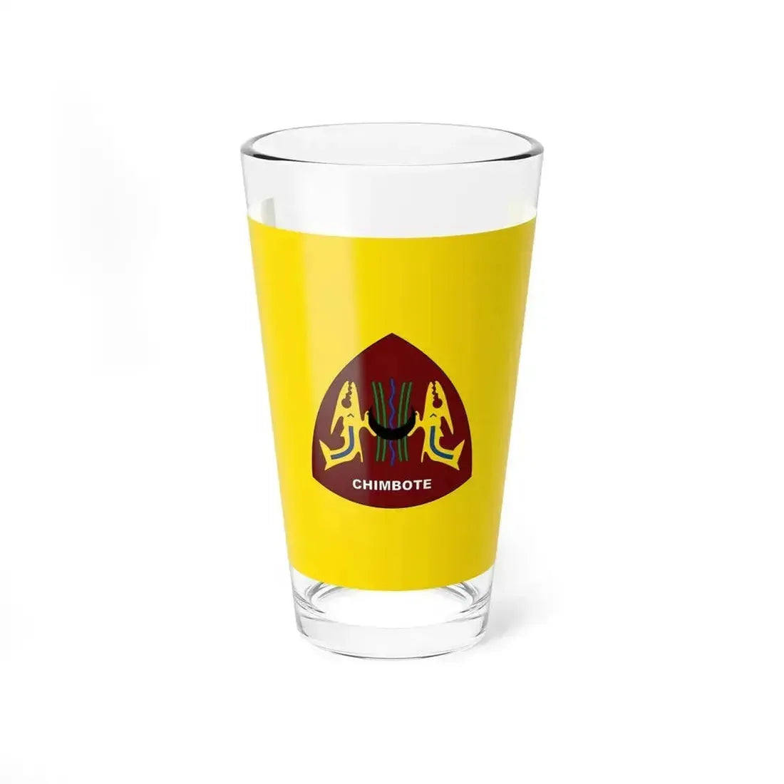 Bandera de Chimbote (Peru) Pint Glass 16oz 16oz - Go Mug Yourself