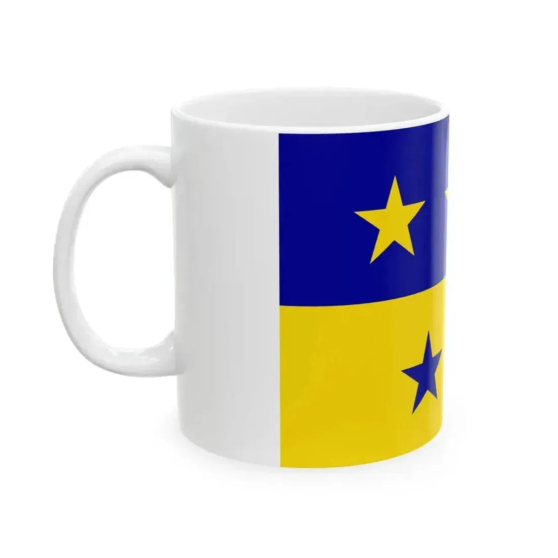 Bandera de Chitre (Panama) White Coffee Mug - Go Mug Yourself