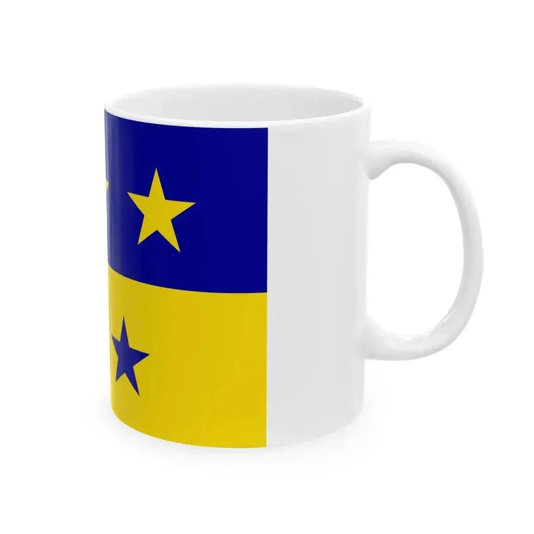Bandera de Chitre (Panama) White Coffee Mug - Go Mug Yourself