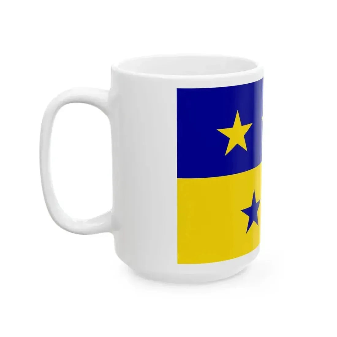 Bandera de Chitre (Panama) White Coffee Mug - Go Mug Yourself