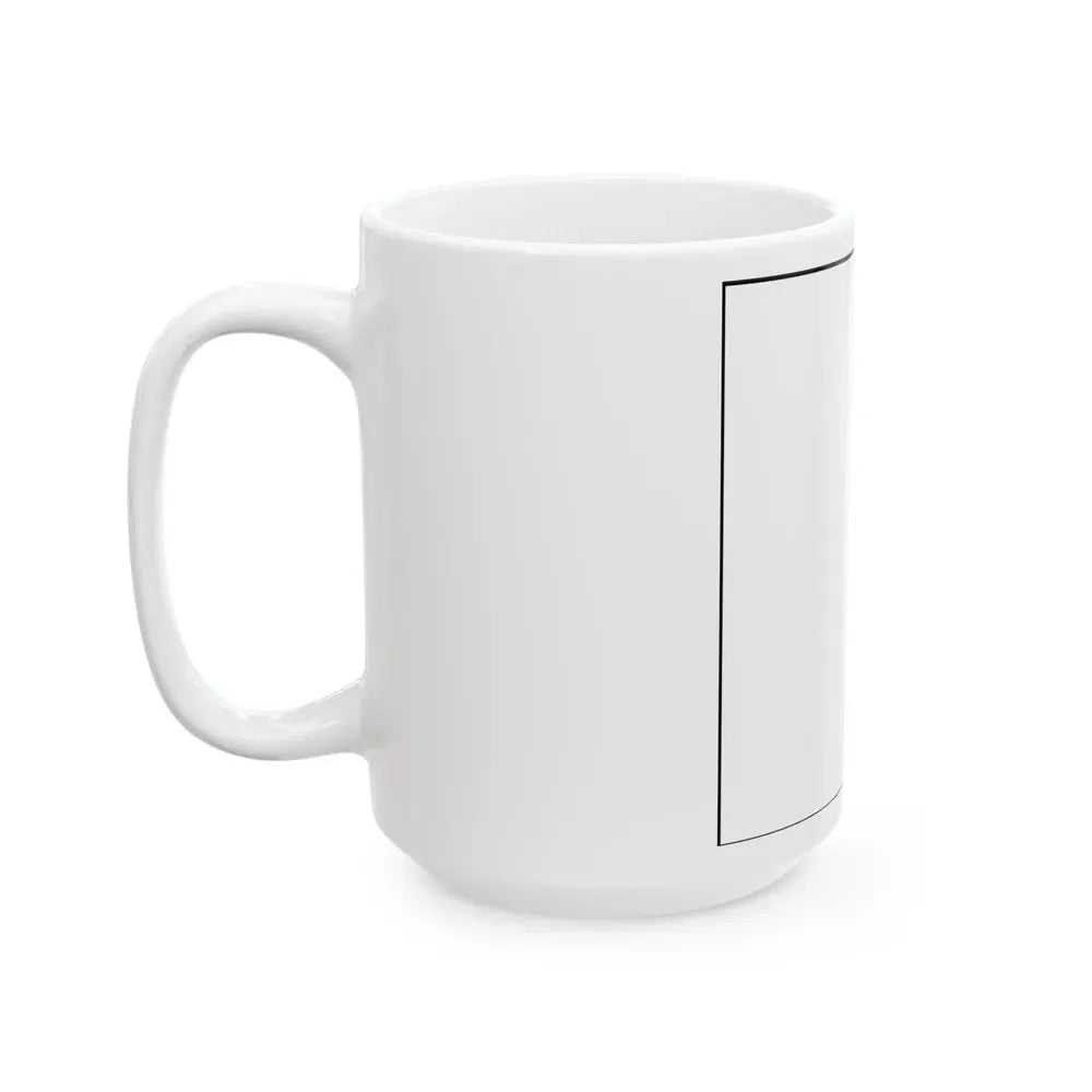 Bandera de Cienfuegos 1845 (Cuba) White Coffee Mug - Go Mug Yourself