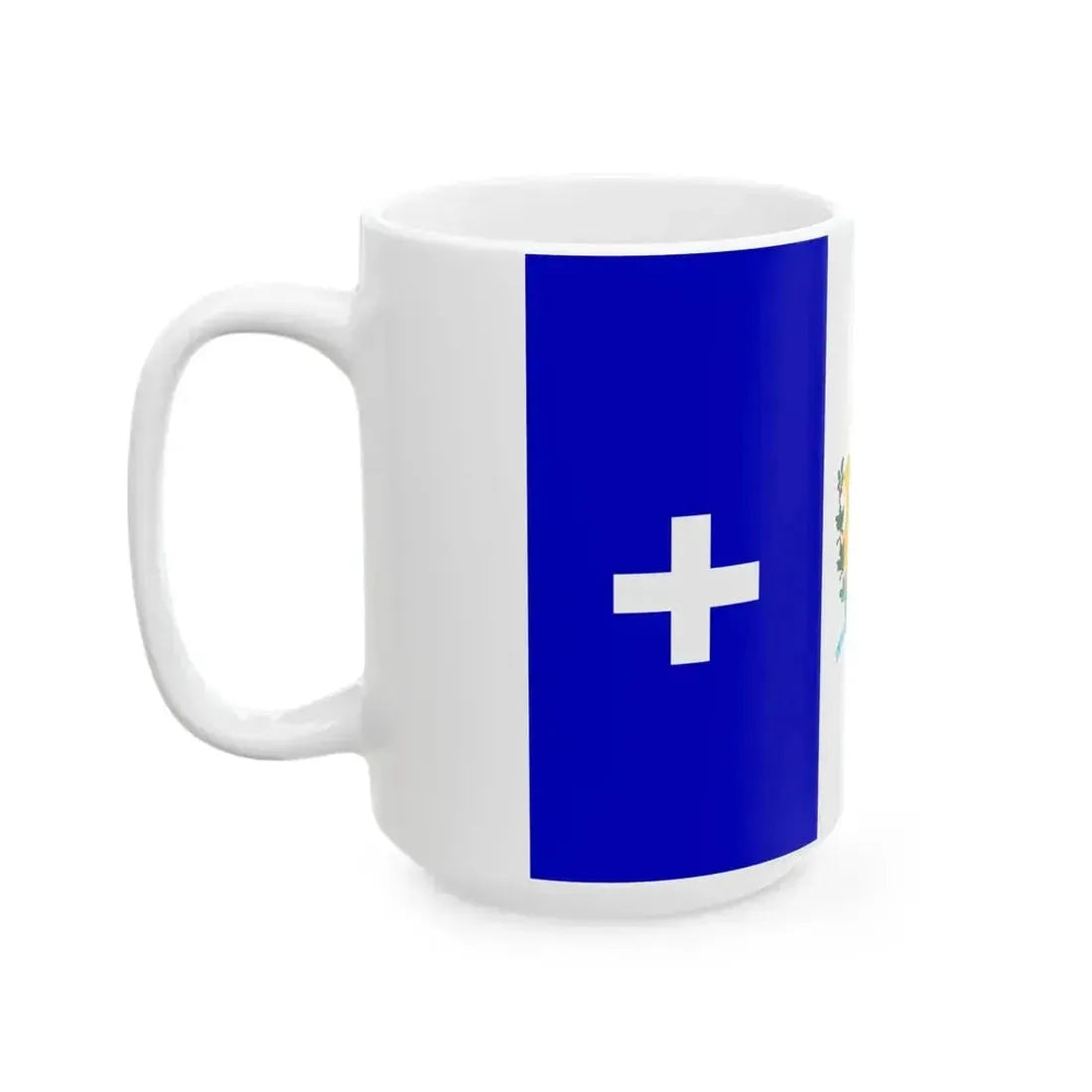 Bandera de Cienfuegos Cuba (Cuba) White Coffee Mug - Go Mug Yourself