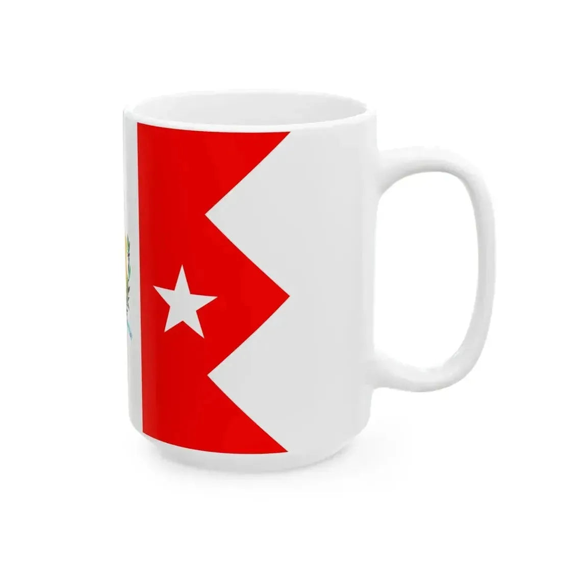 Bandera de Cienfuegos Cuba (Cuba) White Coffee Mug - Go Mug Yourself
