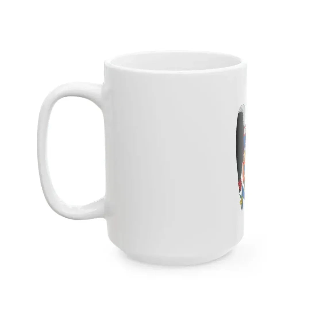 Bandera de Colchane (Chile) White Coffee Mug - Go Mug Yourself