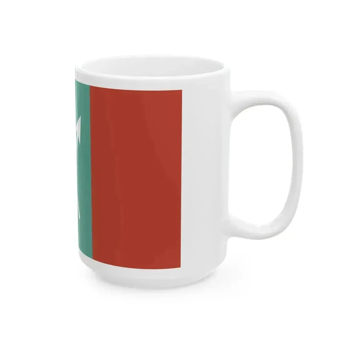 Bandera de Coronda Santa Fe (Argentina) White Coffee Mug - Go Mug Yourself