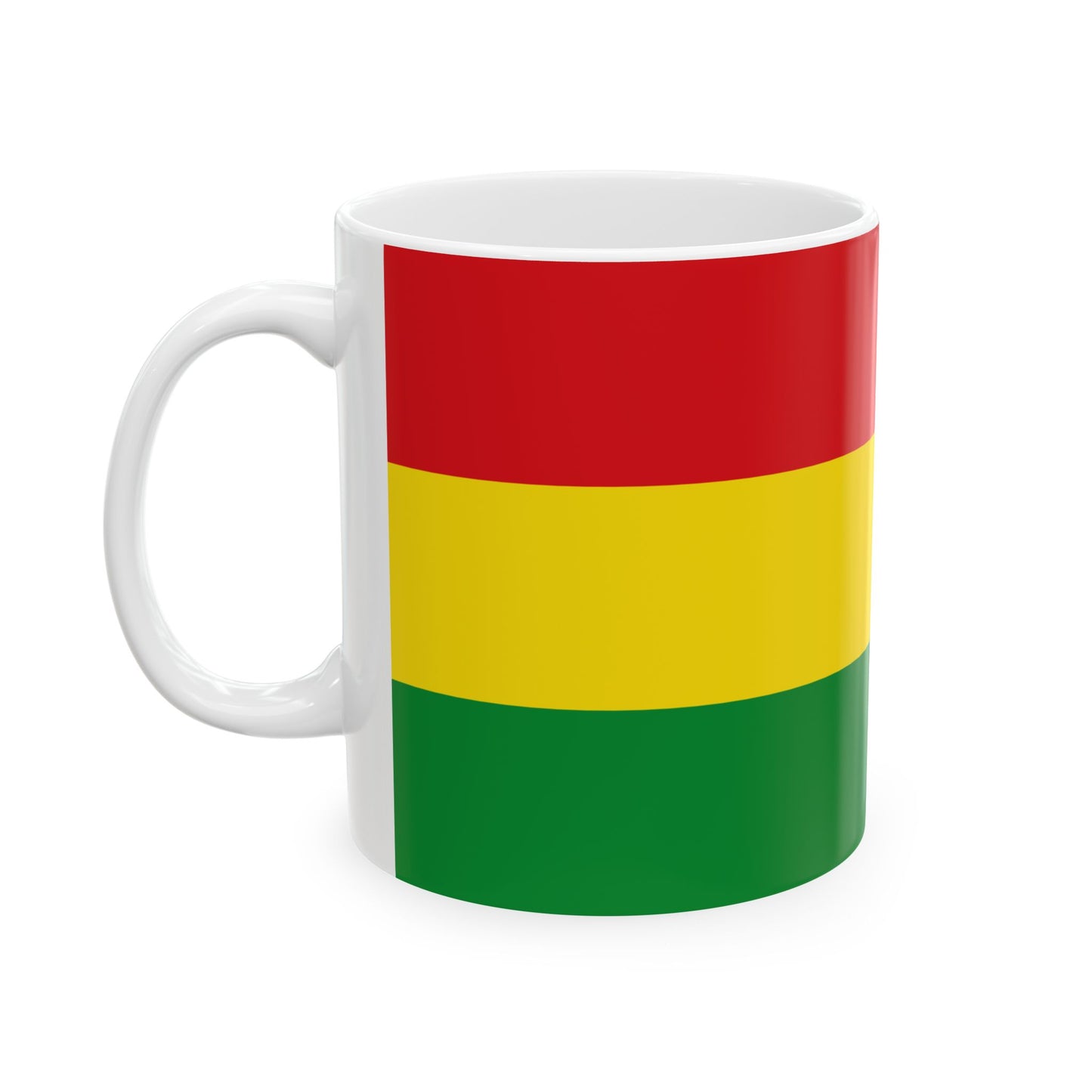 Bandera de Coto Brus (Costa Rica) White Coffee Mug-Go Mug Yourself