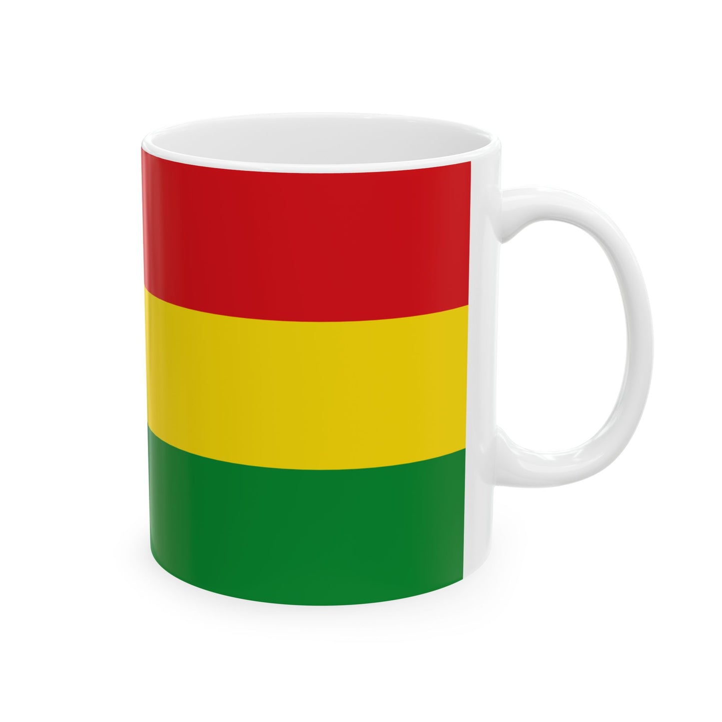Bandera de Coto Brus (Costa Rica) White Coffee Mug-Go Mug Yourself