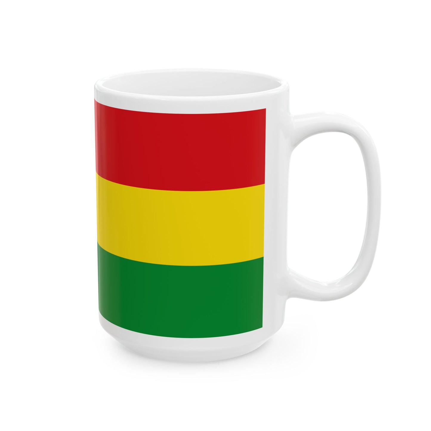 Bandera de Coto Brus (Costa Rica) White Coffee Mug-Go Mug Yourself