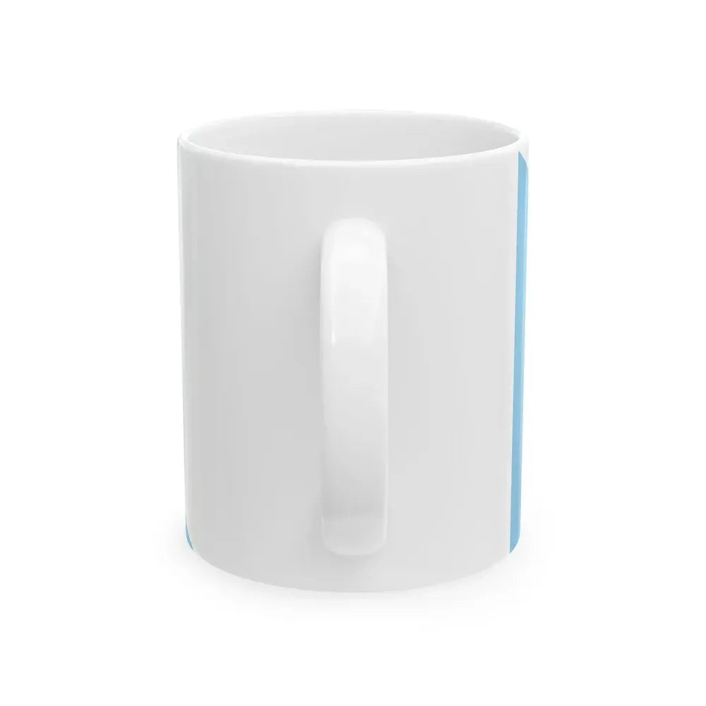 Bandera de Curridabat (Costa Rica) White Coffee Mug - Go Mug Yourself