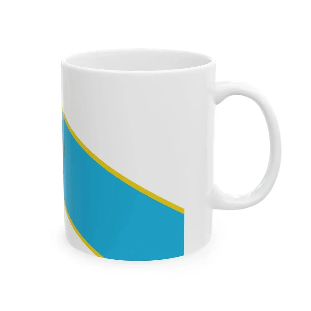 Bandera de Desamparados (Costa Rica) White Coffee Mug - Go Mug Yourself