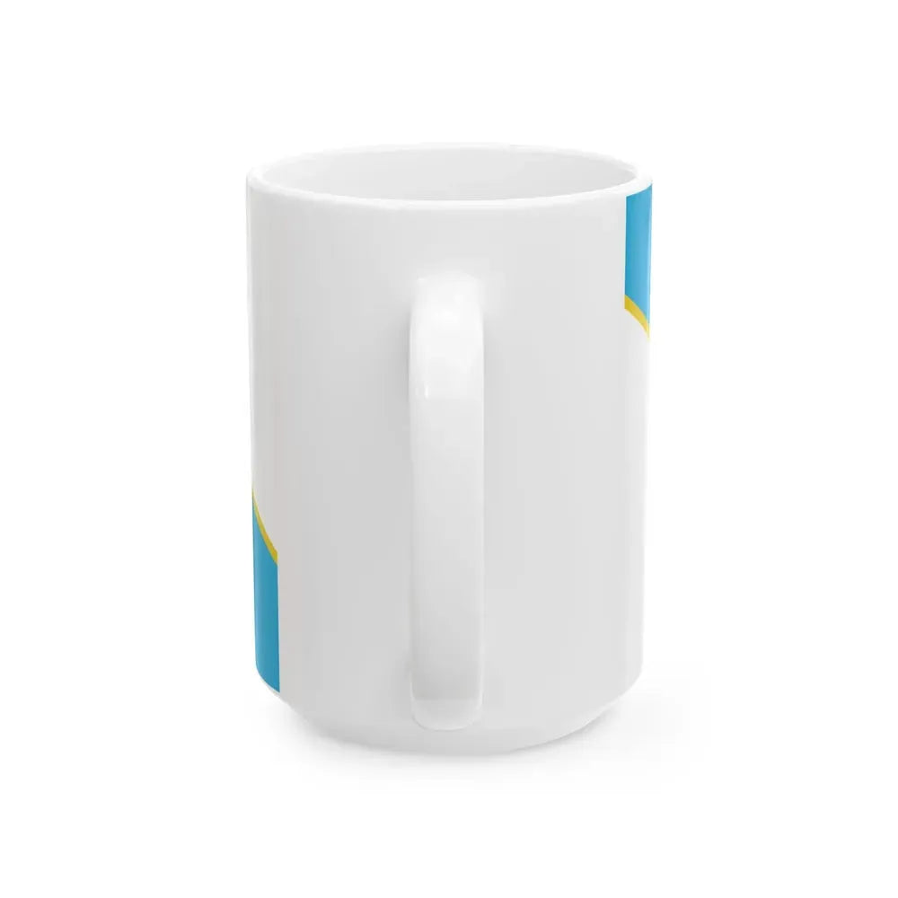 Bandera de Desamparados (Costa Rica) White Coffee Mug - Go Mug Yourself