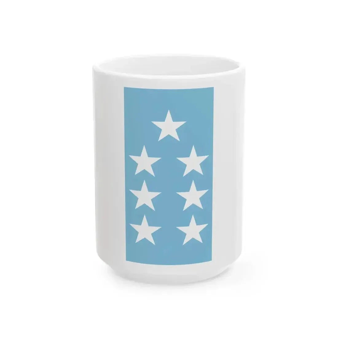 Bandera de Ecuador 1845 (Ecuador) White Coffee Mug 15oz - Go Mug Yourself
