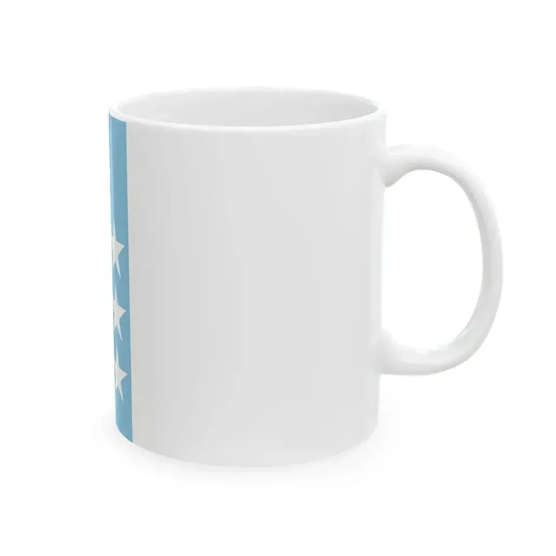 Bandera de Ecuador 1845 (Ecuador) White Coffee Mug - Go Mug Yourself