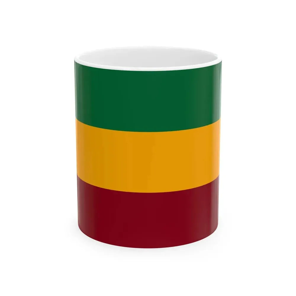 Bandera de El Guarco Costa Rica (Costa Rica) White Coffee Mug 11oz - Go Mug Yourself