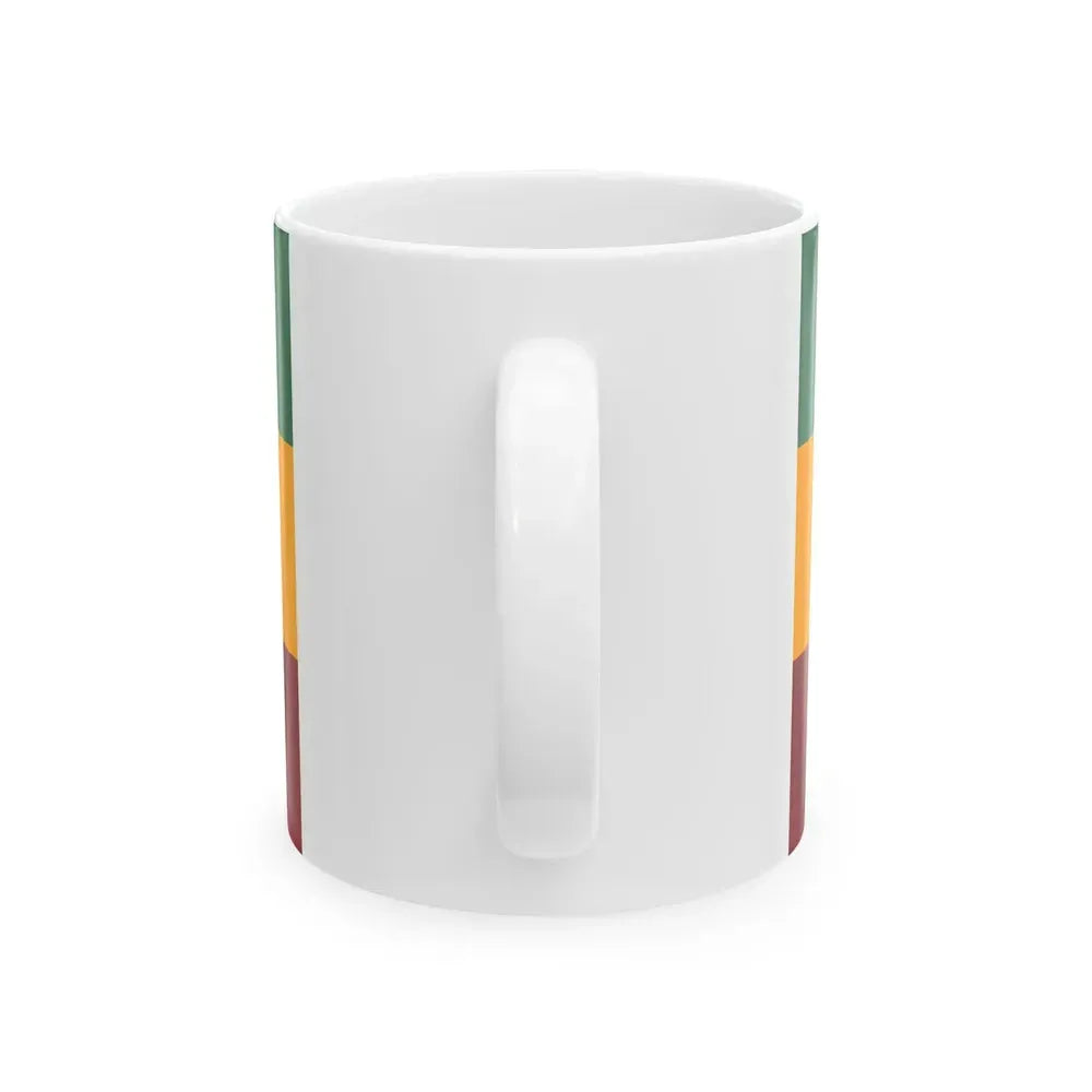 Bandera de El Guarco Costa Rica (Costa Rica) White Coffee Mug - Go Mug Yourself