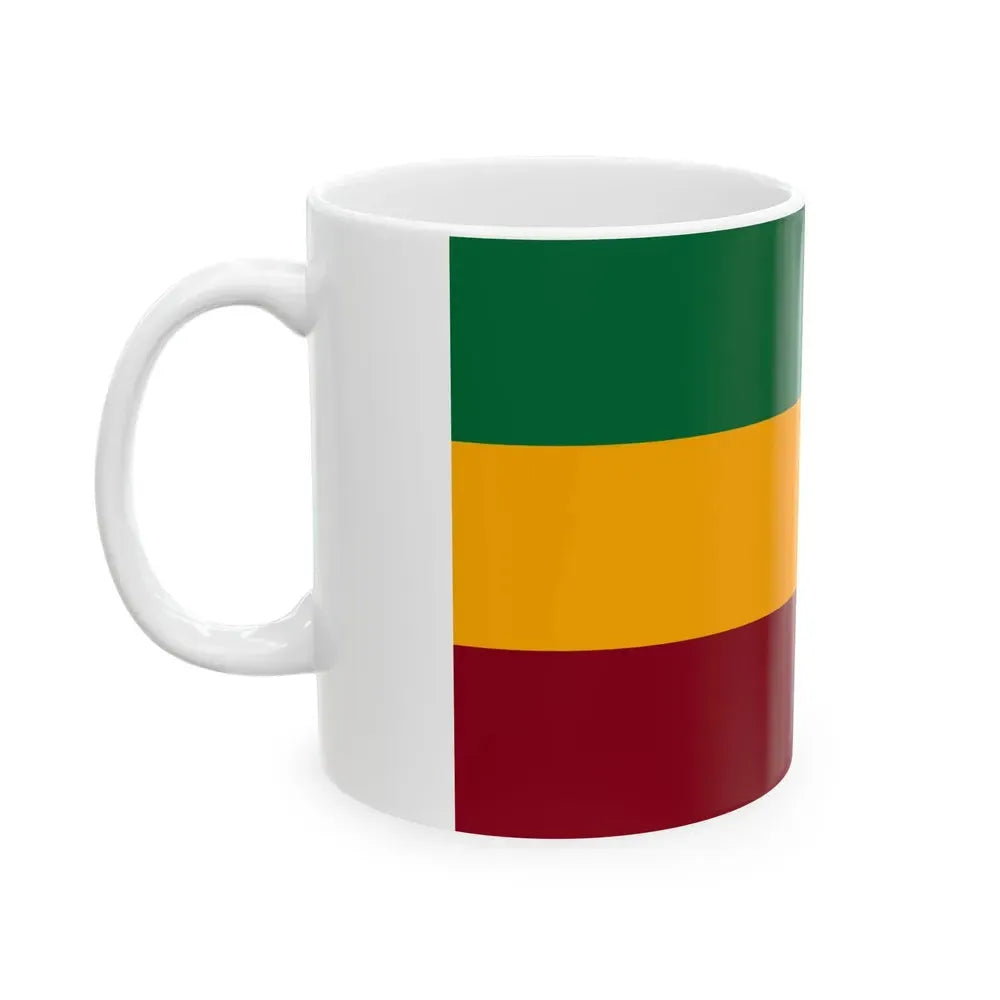 Bandera de El Guarco Costa Rica (Costa Rica) White Coffee Mug - Go Mug Yourself