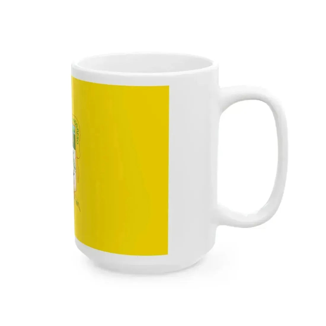 Bandera de El Progreso Honduras (Honduras) White Coffee Mug - Go Mug Yourself