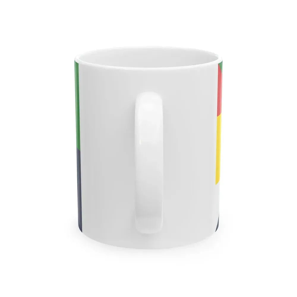 Bandera de Esparza (Costa Rica) White Coffee Mug - Go Mug Yourself
