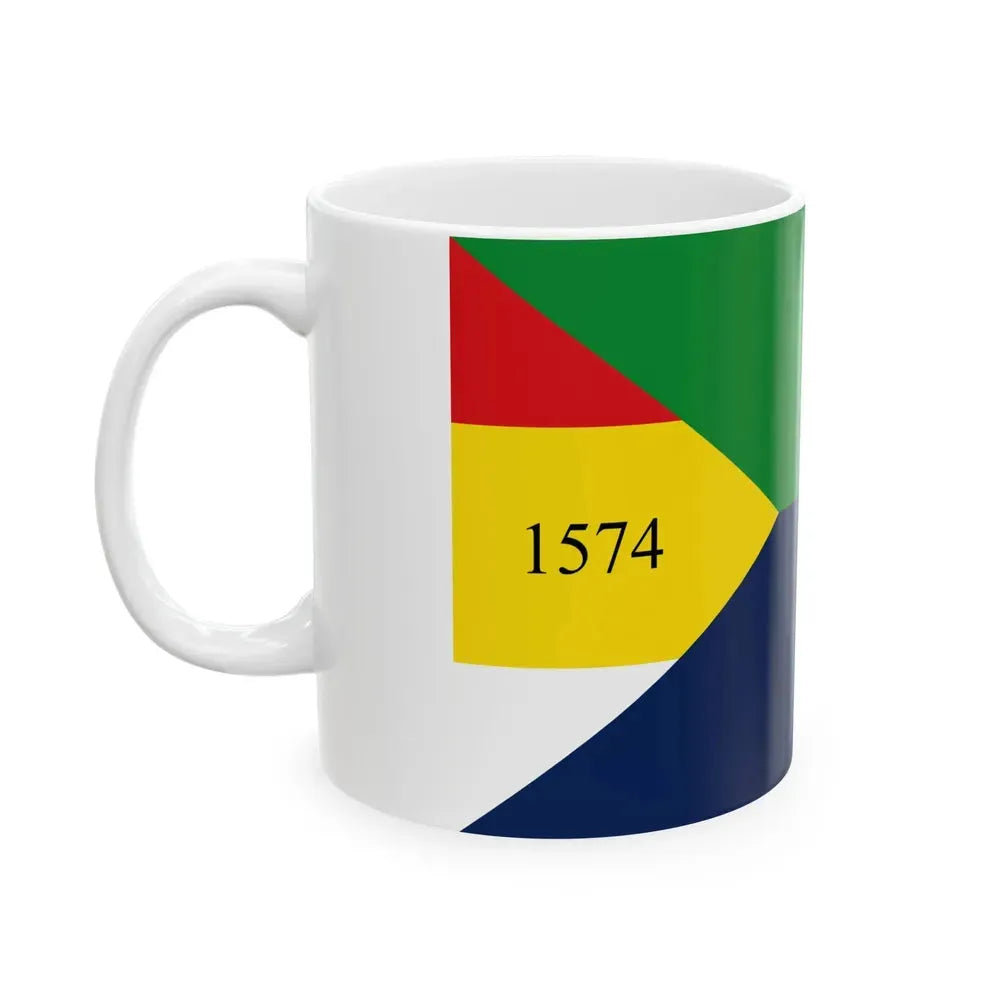 Bandera de Esparza (Costa Rica) White Coffee Mug - Go Mug Yourself