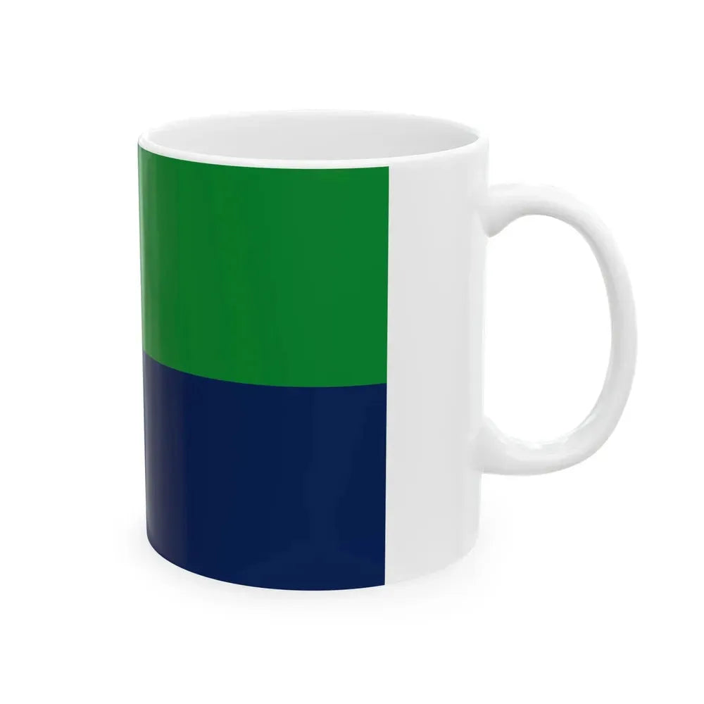 Bandera de Esparza (Costa Rica) White Coffee Mug - Go Mug Yourself