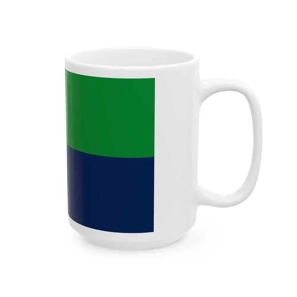 Bandera de Esparza (Costa Rica) White Coffee Mug - Go Mug Yourself