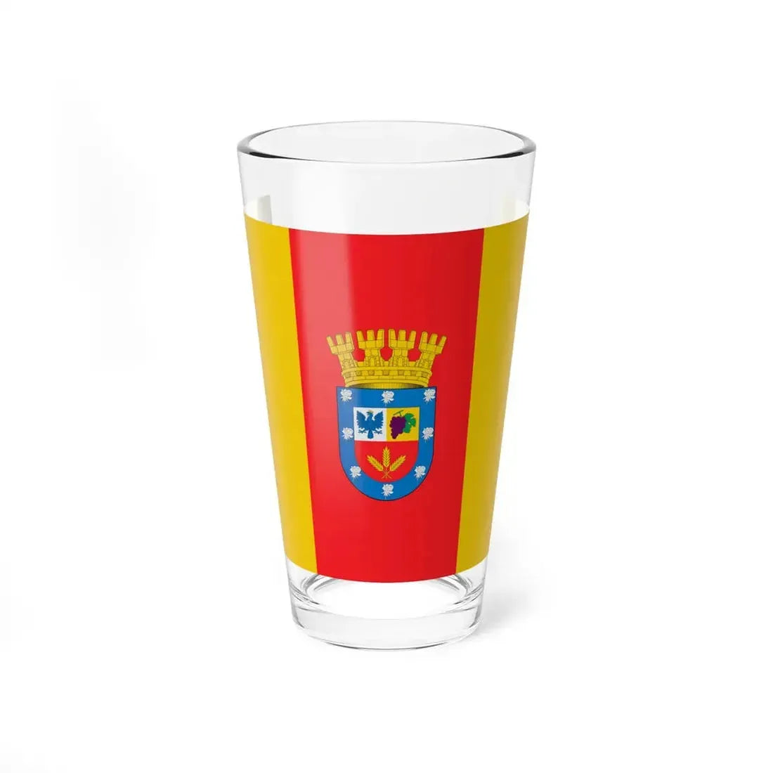 Bandera de Florida Chile (Chile) Pint Glass 16oz 16oz - Go Mug Yourself
