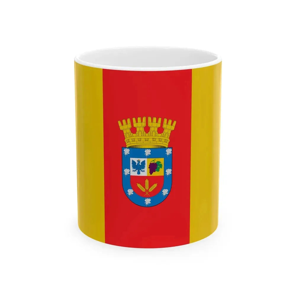 Bandera de Florida Chile (Chile) White Coffee Mug 11oz - Go Mug Yourself