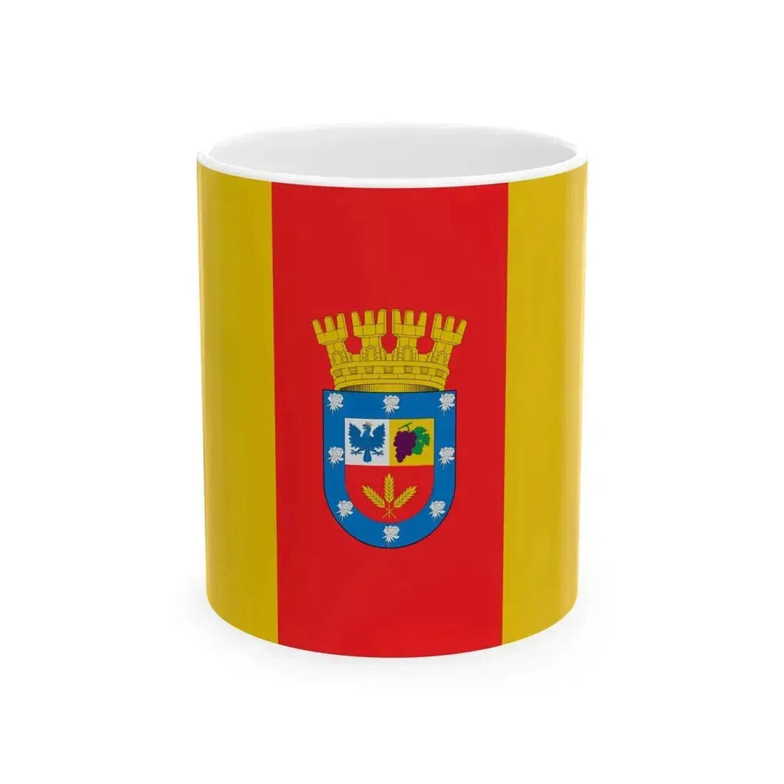 Bandera de Florida Chile (Chile) White Coffee Mug 11oz - Go Mug Yourself