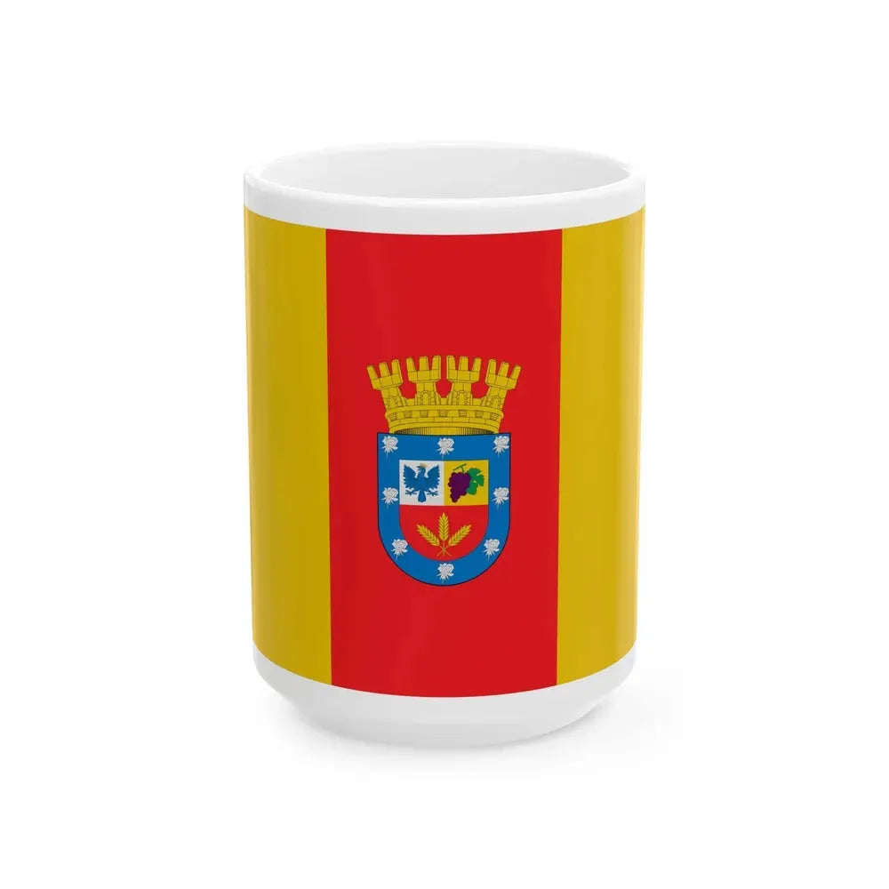Bandera de Florida Chile (Chile) White Coffee Mug 15oz - Go Mug Yourself