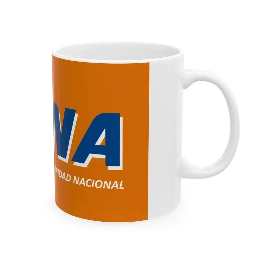 Bandera de GANA (El Salvador) White Coffee Mug - Go Mug Yourself