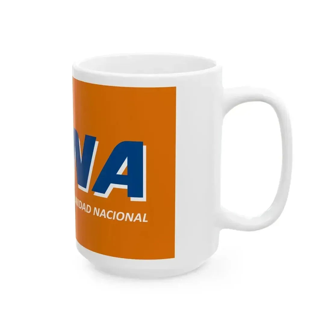 Bandera de GANA (El Salvador) White Coffee Mug - Go Mug Yourself