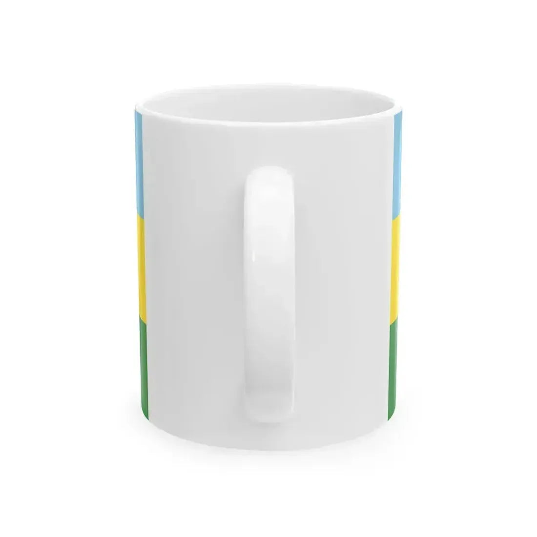 Bandera de Garabito (Costa Rica) White Coffee Mug - Go Mug Yourself