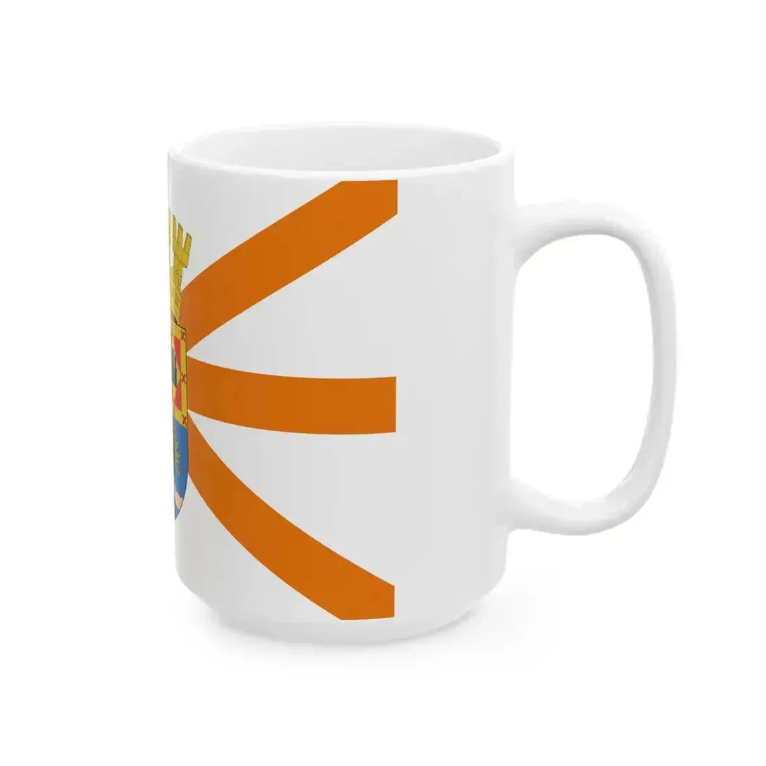 Bandera de Gorbea (Chile) White Coffee Mug - Go Mug Yourself